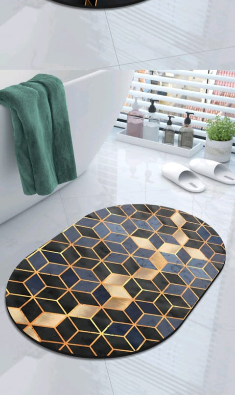 Water Absorbent Anti-slip Bathroom Mat