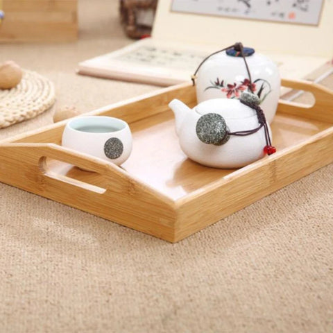 Bamboo Tray Set (pack of 3)