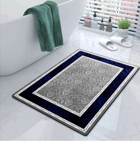Water Absorbent Anti-slip Bathroom Mat
