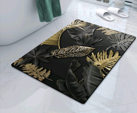Water Absorbent Anti-slip Bathroom Mat